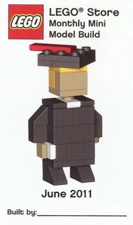 Monthly Mini Model Build Card - 2011 06 June, Graduate