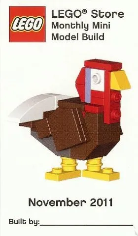 Monthly Mini Model Build Card - 2011 11 November, Turkey