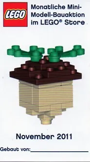 Mini-Modell des Monats-Karte - 2011 11 November, Eichel