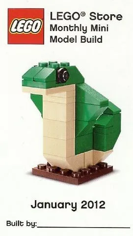 Monthly Mini Model Build Card - 2012 01 January, Cobra