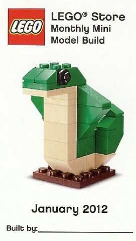 Monthly Mini Model Build Card - 2012 01 January, Cobra