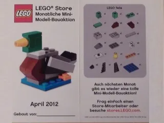 Mini-Modell des Monats-Karte - 2012 04 April, Ente