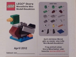 Mini-Modell des Monats-Karte - 2012 04 April, Ente