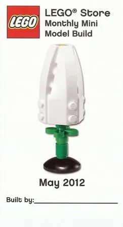 Monthly Mini Model Build Card - 2012 05 May, Tulip