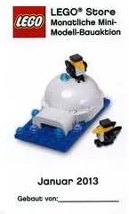 Mini-Modell des Monats-Karte - 2013 01 Januar, Iglu