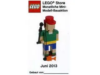 Mini-Modell des Monats-Karte - 2013 06 Juni, Angler