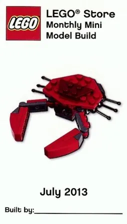 Monthly Mini Model Build Card - 2013 07 July, Crab