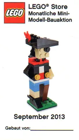 Mini-Modell des Monats-Karte - 2013 09 September, Pirat