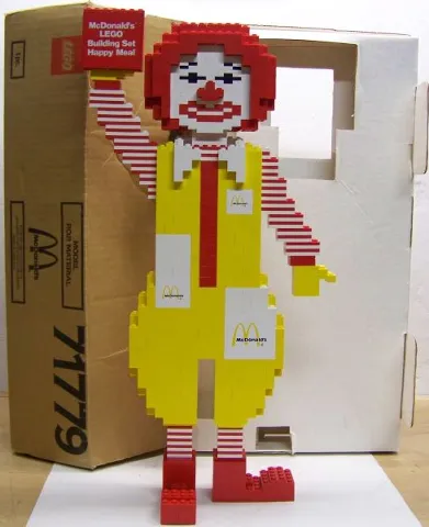Display Assembled Model, Large Ronald McDonald