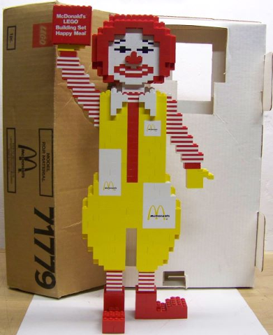 Display Assembled Model, Large Ronald McDonald