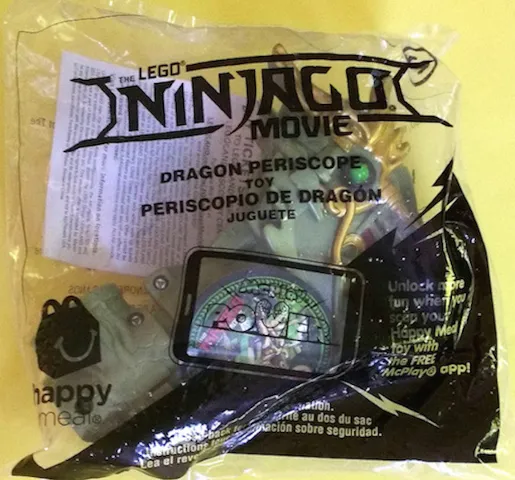 The LEGO NINJAGO Movie Dragon Periscope McDonald's #2
