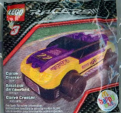McDonald's Racers Car 3 - Curve Cruiser (US)