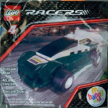 McDonald's Racers Car 4 - Circuit Star (US)