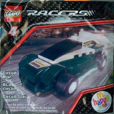 McDonald's Racers Car 4 - Circuit Star (US)