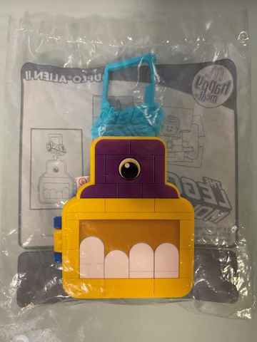 The LEGO Movie 2 Duplo Alien #2 Happy Meal Toy