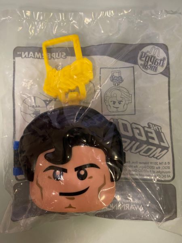 The LEGO Movie 2 Superman Happy Meal Toy