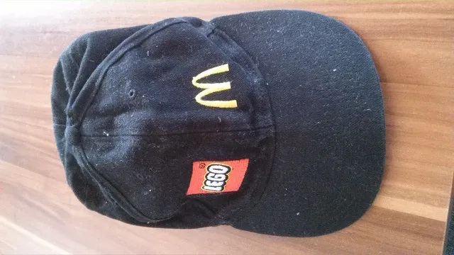 Ball Cap, LEGO Logo and McDonald's Logo Pattern
