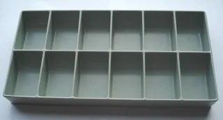 Modulex Storage Unit 12 Compartment Insert Tray (for MX1935)