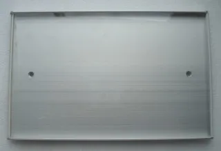 Modulex Door Name Plate Holder Case with Screw Holes (For 32 x 50 Baseplate)