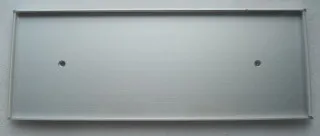 Modulex Door Name Plate Holder Case with Screw Holes (For 22 x 60 Baseplate)