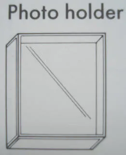 Modulex Photo Holder 4 x 3cm