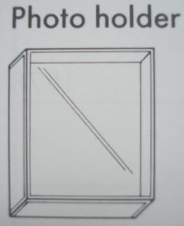 Modulex Photo Holder 4 x 3cm
