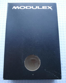 Modulex Storage Box Black 2 x 3 with Window (Empty)