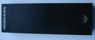 Modulex Storage Box Black 2 x 6 with Window (Empty)