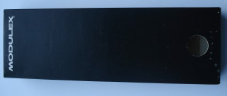 Modulex Storage Box Black 2 x 6 with Window (Empty)