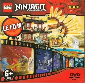 Video DVD - NINJAGO Masters of Spinjitzu Le Film (La légende de NINJAGO)