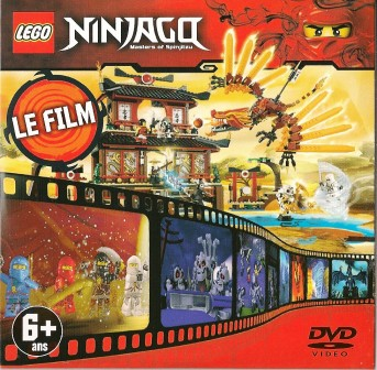 Video DVD - NINJAGO Masters of Spinjitzu Le Film (La légende de NINJAGO)