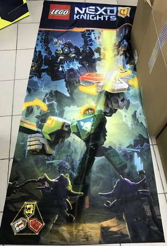 Display Flag Cloth, NEXO KNIGHTS