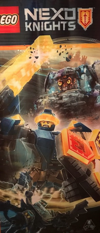 Display Flag Cloth, NEXO KNIGHTS, Clay