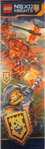 Display Flag Cloth, NEXO KNIGHTS, Axl
