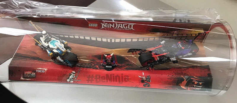 Display Assembled Set, NINJAGO Set 70639 in Plastic Case