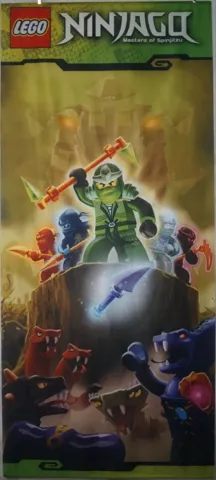 Display Flag Cloth, NINJAGO Masters of Spinjitzu