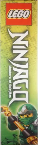 Display Flag Cloth, NINJAGO Logo - Narrow, Green