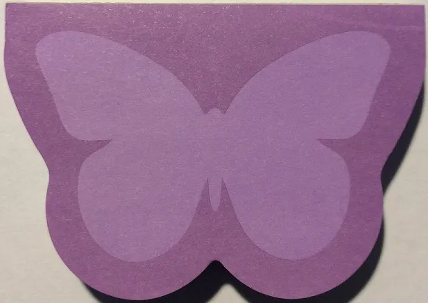 Notepad, Friends - Butterfly Pattern