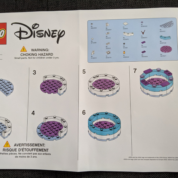 Jo-Ann Stores Exclusive Build Instructions: Olaf Box