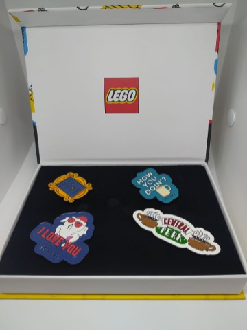 Pin, Friends, Set of 4