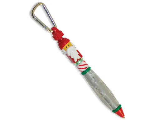 Santa Carabiner Pen