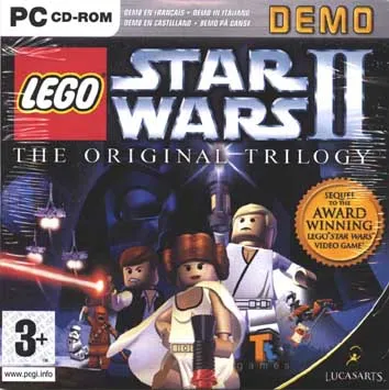 Star Wars II: The Original Trilogy Video Game - PC CD-ROM Demo Disk