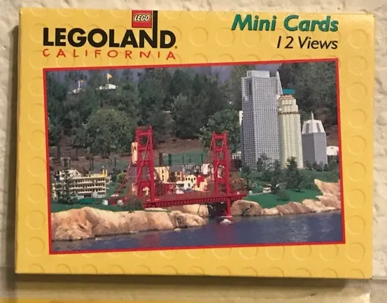 Postcard - Legoland Parks, Legoland California - Booklet,  Mini Cards, 12 Views