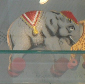 Wooden Pull-along Elephant