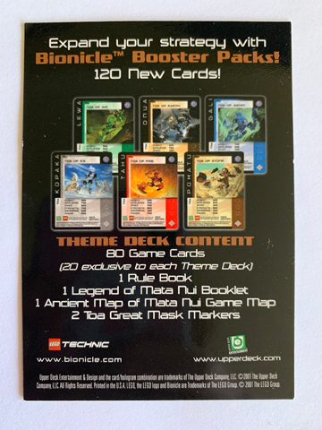 BIONICLE Quest for the Masks: Trading Card Game - Info Card