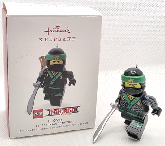 Christmas Tree Ornament, Hallmark LEGO Ninjago Movie Lloyd