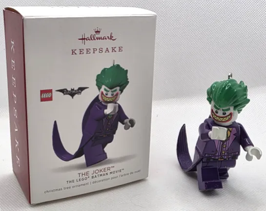 Christmas Tree Ornament, Hallmark The LEGO Batman Movie The Joker