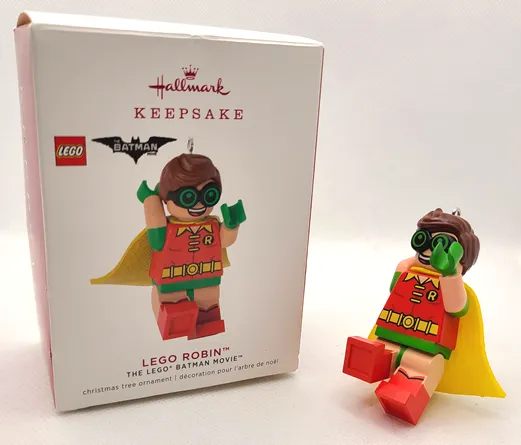 Christmas Tree Ornament, Hallmark LEGO Robin, The LEGO Batman Movie