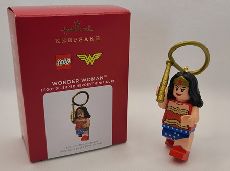 Christmas Tree Ornament, Hallmark LEGO Wonder Woman