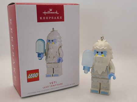 Christmas Tree Ornament, Hallmark LEGO Yeti
